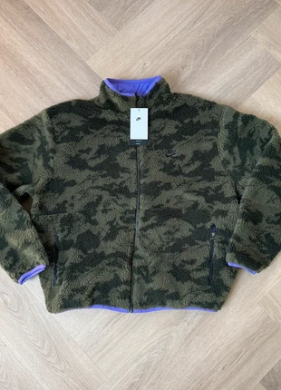 Nike Club Fleece Plus Reversible Winterized Jacket | Paars/ Blauw| Camo | Maat M, merk: Nike, staat: Nieuw met prijskaartje, maat: M, € 50,00, € 53,20 inclusief Kopersbescherming