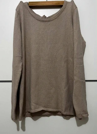Pull beige à noeud, brand: Camaïeu, condizioni: Nuovo senza cartellino, taglia: XL / IT 46 / EU 42, €6.00, €7.00 include la Protezione acquisti