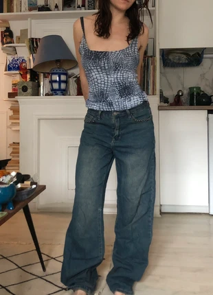 Baggy jeans large, marque: JNCO, état: Bon état, taille: S / 36 / 8, 15,00 €, 16,45 € Protection acheteurs incluse