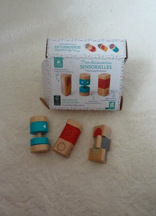 Mes Découvertes Sensorielles Bois Nature et Découverte – jeu éducatif, brand: Nature & Decouvertes, condizioni: Ottime, taglia: 12-18 mesi / 80 cm, €5.50, €6.48 include la Protezione acquisti