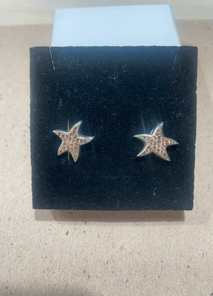 Gorgeous silver designer starfish earrings, condition: Very good, £8.50, £9.63 includes Buyer Protection