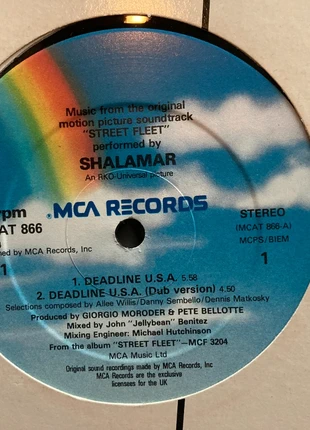 Shalamar / Giorgio Moroder - Deadline U.S.A. / Deadline - pop 12" vinyl record, condition: Very good, £3.00, £3.85 includes Buyer Protection