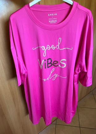 Maglia t-shirt rosa fucsia Shein good vibes only taglia L nuova, marque: Shein, état: Neuf avec étiquette, taille: L / 40 / 12, 3,40 €, 4,27 € Protection acheteurs incluse