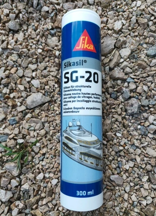 Sikasil SG-20 blanc, marque: sika, état: Neuf sans étiquette, 3,00 €, 3,85 € Protection acheteurs incluse
