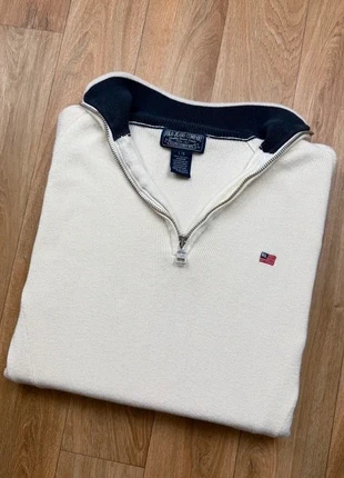 Pull Half Zip Ralph Lauren Flag / Drapeau Américain Femme – Polo Jeans Company – Vintage, merk: Ralph Lauren, staat: Heel goed, maat: L / 40 / 12, € 45,00, € 47,95 inclusief Kopersbescherming