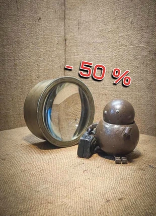 Lentille projecteur vintage, marque: Inconnu, état: Bon état, 70,00 €, 74,20 € Protection acheteurs incluse