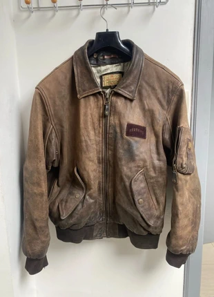 Blouson Redskins / Vintage / en Cuir / Marron / L, marque: Redskins, état: Très bon état, taille: L, 65,00 €, 68,95 € Protection acheteurs incluse