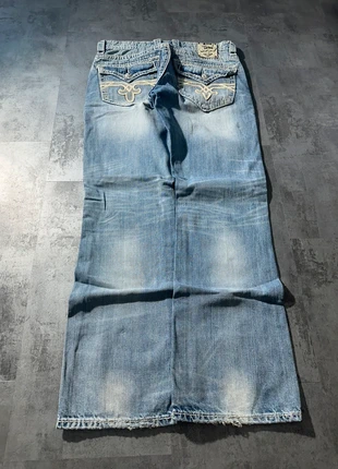 jean coupe large hip-hop baggy skater rock revival vintage bleu, brand: Rock Revival, condizioni: Ottime, taglia: L, €59.99, €63.69 include la Protezione acquisti