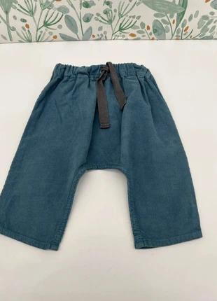 Pantalon côtelé bleu garçon - Petit Bateau 1 mois (réf 1014), marque: Petit Bateau, état: Très bon état, taille: 1-3 mois / 56 cm, 9,99 €, 11,19 € Protection acheteurs (Pro) incluse