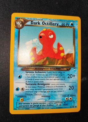 Dark Octillery 62/105 neo destiny, marque: Pokémon, état: Très bon état, 3,20 €, 4,06 € Protection acheteurs (Pro) incluse