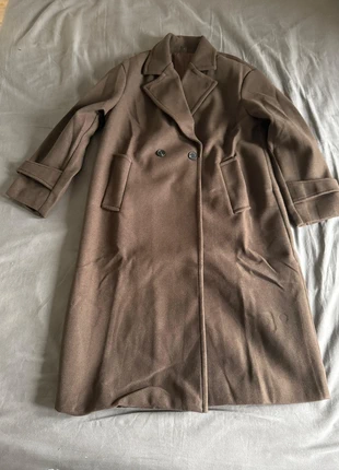 Manteau long marron double boutonnage col revers, brand: Vintage Dressing, condition: Very good, size: S / 36 / 8, €74.00, €78.40 includes Buyer Protection Pro