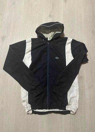 Vintage Lacoste Sport Windbreaker – Schwarz/Weiß – Größe 5 (M), marque: Lacoste, état: Bon état, taille: M, 25,00 €, 26,95 € Protection acheteurs incluse