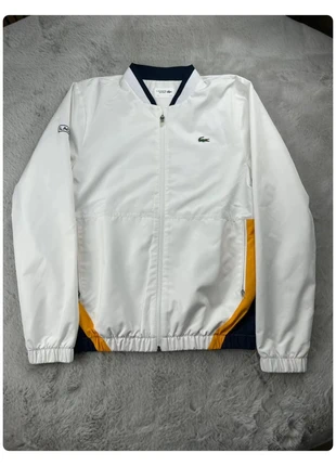 Veste Lacoste Sport blanc/bleu marine/doré US M, marca: Lacoste Sport, estado: Muy bueno, tamaño: M, 49,00 €, 52,15 € Protección al comprador Pro incluida
