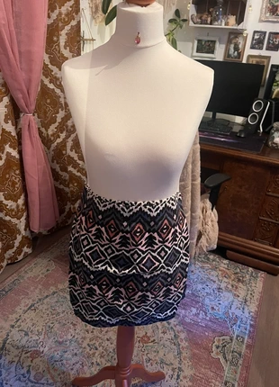 Boho Hippie Minirock, brand: Sonstiges, condizioni: Ottime, taglia: XS / IT 38 / EU 34, €5.00, €5.95 include la Protezione acquisti