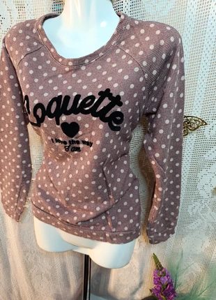 🧥💸 Sweatshirt Springfield Coquette Rosa Bolas Tamanho M Em Óptimo Estado, brand: Springfield, condizioni: Ottime, taglia: M / IT 42 / EU 38, €3.00, €3.85 include la Protezione acquisti