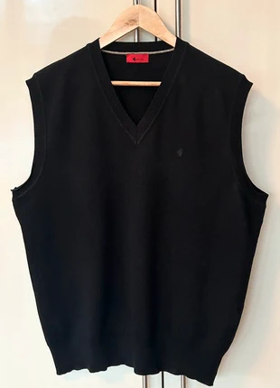 Gabicci Black Wool Blend Thick Sweater Vest, brand: Gabicci, condition: Very good, size: XL, £21.10, £22.86 includes Buyer Protection Pro