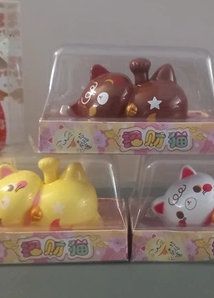 Lucky Cat - Jaune, estado: Muito bom, tamanho: Tamanho único, €8.00, €9.10 inclui Proteção do Comprador