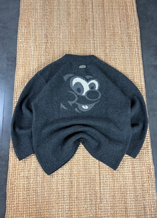 Pull Rare Noir en Laine DDP Vintage Y2K 2000s, Funky Knitwear Oversize Taille L, brand: DDP, condition: Very good, size: L, €110.00, €116.20 includes Buyer Protection Pro