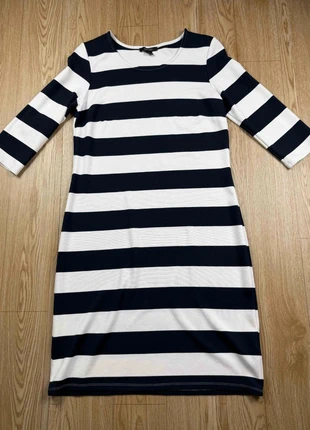 Robe marinière Esmara M bleu blanc parfait état #289, merk: Esmara, staat: Heel goed, maat: M / 38 / 10, € 4,80, € 5,74 inclusief Kopersbescherming Pro