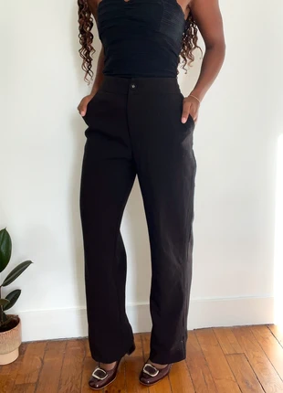 Pantalon chic noire taille haute Oraije, marque: Oraije, état: Très bon état, taille: S / 36 / 8, 25,00 €, 26,95 € Protection acheteurs incluse