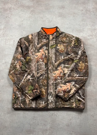 Veste doudoune Realtree réversible camo redhead vintage marron puffer jacket orange hunting XXL, marca: Realtree, estado: Muy bueno, tamaño: XXL, 34,00 €, 36,40 € Protección al comprador incluida