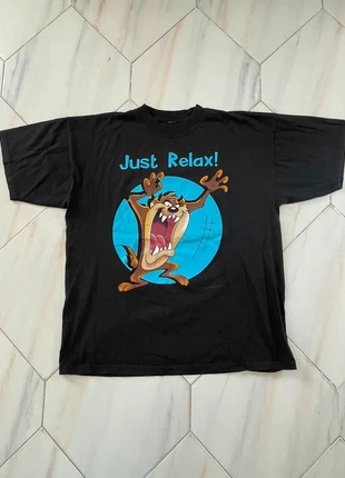 Vintage y2k Warner Bros crewneck shirt, marca: Vintage Dressing, estado: Muito bom, tamanho: L, €39.00, €41.65 inclui Proteção do Comprador