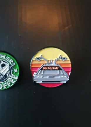 Back to the future pin badge set, brand: Back to the Future, condition: New without tags, £5.00, £5.95 includes Buyer Protection
