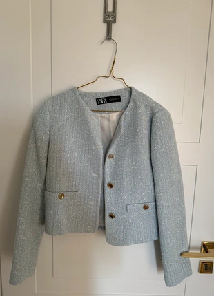 Zara Blazer kurz Tweedblazer XS, brand: Zara, condizioni: Nuovo senza cartellino, taglia: XS / IT 38 / EU 34, €15.00, €16.45 include la Protezione acquisti