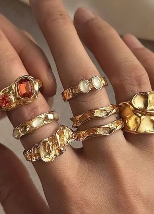 7x Bagues vintages, marque: Vintage Love, état: Très bon état, taille: Ajustable, 14,00 €, 15,40 € Protection acheteurs incluse