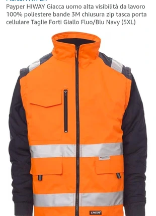 Piumino lavoro catarifrangente, marke: Payper, zustand: Neu, mit Etikett, 30,00 €, 32,20 € inklusive Vinted-Käuferschutz