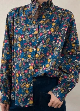 Chemise liberty col victorien volanté, marke: it Hippie, zustand: Neu, mit Etikett, größe: M / 38 / 10, 39,00 €, 41,65 € inklusive Vinted-Käuferschutz