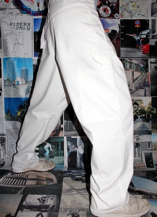 Wrangler Vintage Dead Stock Relaxed Fit Carpenter Work Pants (US w40 l32) (EU50), marke: Wrangler, zustand: Neu, mit Etikett, größe: W40 | DE 56, 29,99 €, 32,19 € beinhaltet Vinted-Käuferschutz Pro