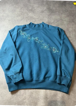 Pull à motif fleur, marque: Alfred Dunner, état: Bon état, taille: S / 36 / 8, 10,00 €, 11,20 € Protection acheteurs incluse