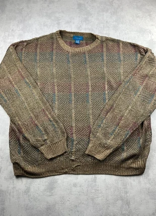 Pull d’hiver à motifs cable knit ethnic vintage 80s 90s 00s y2k - XXL, brand: Vintage Dressing, condition: Very good, size: XXL, €24.00, €25.90 includes Buyer Protection