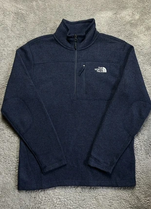 Gilet / Veste 1/4 zip extérieur polaire the north face bleu marine M logo brodé - #4313, marke: The North Face, zustand: Sehr gut, größe: M, 32,00 €, 34,30 € beinhaltet Vinted-Käuferschutz Pro