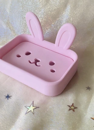 Cute Bunny Soap Organizer | Pink | Adorable Bathroom Accessory, brand: whimsywonderland, condition: Very good, £8.00, £9.10 includes Buyer Protection