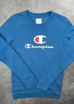 Sweat Champion bleu logo imprimé - XS homme - coton SMP 29, marque: Champion, état: Très bon état, taille: XS, 5,40 €, 6,37 € Protection acheteurs (Pro) incluse