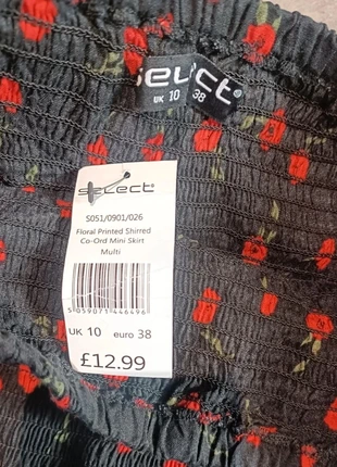 Select womens BNWT elasticated whimsical Y2K frill skirt size 10 floral detail, brand: Select, condition: New with tags, size: S / UK 8-10, £4.00, £4.90 includes Buyer Protection