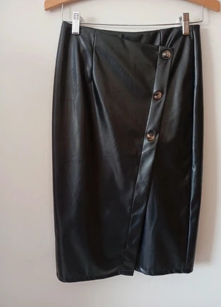 Falda de polipiel talla s sin etiqueta nueva, marque: sin marca, état: Neuf sans étiquette, taille: S / 36 / 8, 15,00 €, 16,45 € Protection acheteurs incluse