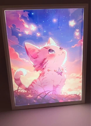 Cadre lumineux LED décoratif Effet miroi, marque: Lumineux, état: Neuf sans étiquette, 16,90 €, 18,45 € Protection acheteurs incluse