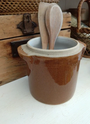 Pot en grès vintage, marque: Grès, état: Très bon état, 7,00 €, 8,05 € Protection acheteurs incluse