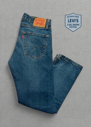 Jean Levi’s® Authentique homme 502 Regular Taper bleu denim – très bon état JLH-1002, merk: Levi's, staat: Heel goed, maat: W32 | FR 42, € 19,00, € 20,65 inclusief Kopersbescherming Pro