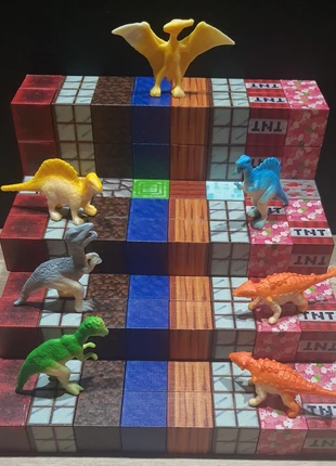 Jeu de 200 cubes magnétiques + décor Minecraft + 7 dinosaures, marque: cube magnétique, état: Neuf avec étiquette, taille: Taille unique, 26,00 €, 28,00 € Protection acheteurs incluse