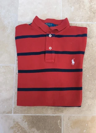 Polo Ralph Lauren homme M classic fit rouge rayures marine logo blanc excellent état, marke: Ralph Lauren, zustand: Sehr gut, größe: M, 24,99 €, 26,94 € beinhaltet Vinted-Käuferschutz Pro