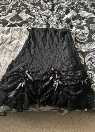 Black gothic skirt, brand: Burleska, condition: New without tags, size: S / 8, £25.00, £26.95 includes Buyer Protection