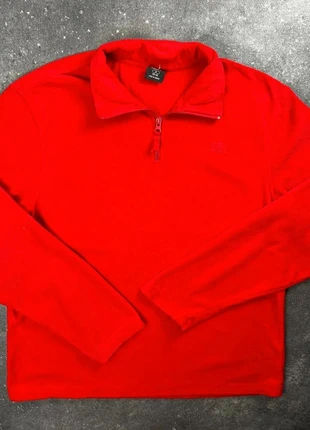 polaire Starter rouge col zippé logo brodé étoile - M homme - polyester 2PL 07, merk: Starter, staat: Goed, maat: M, € 9,00, € 10,15 inclusief Kopersbescherming Pro