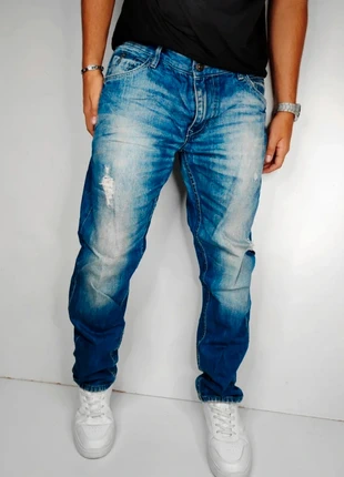 Jeans tapered bleu droit denim 1982 W34, marque: Denim, état: Très bon état, taille: XL, 12,00 €, 13,30 € Protection acheteurs (Pro) incluse