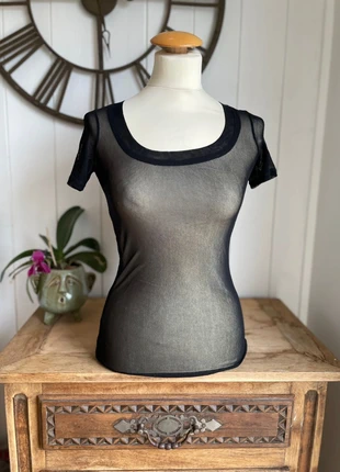 T-shirt femme Y2k vintage transparent, brand: Vintage Dressing, condizioni: Ottime, taglia: S / IT 40 / EU 36, €17.00, €18.55 include la Protezione acquisti Pro