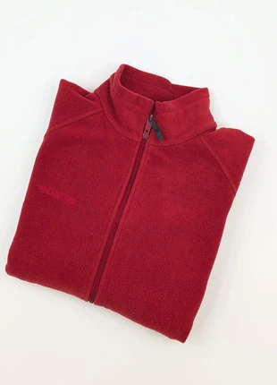 Pile uomo Columbia rosso M zip frontale poliestere 100% logo tono su tono, marca: Columbia, estado: Muy bueno, tamaño: M, 49,90 €, 53,10 € Protección al comprador incluida