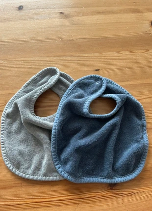 Lot de 2 bavoirs en coton, brand: Coton, condition: Very good, €1.99, €2.79 includes Buyer Protection